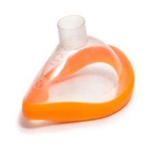 Mask Anaesthetic Clearlite Adult Large Orange 22F Size 5 X35