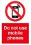Sign - Mobile Phone Do Not Use A4 Laminated