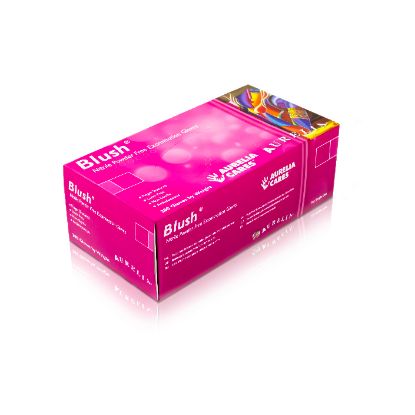 Blush Nitrile Powder Free Gloves (Aurelia) Blush Nitrile Powder Free Gloves (Aurelia)