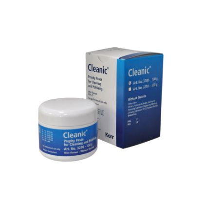 Prophy Paste (Kerr) Cleanic Without Flouride 100g Jar x 1