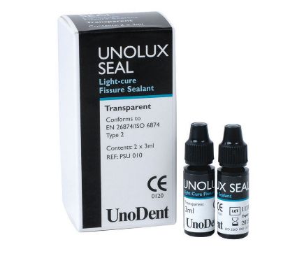 Unolux Seal Lc (Unodent) Fissure Sealant 2 x 3ml Bottles