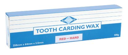 Tooth Carding Wax (Kemdent) Red Hard 1 x 500g