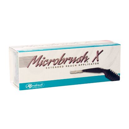 Micro Application Brushes (Microbrush) x Long Black x 100