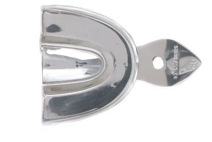 Impression Tray (Unodent) Plain Stainless Steel Upper No.2 x 1