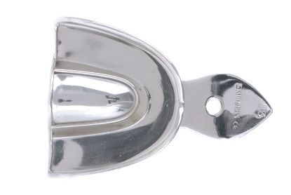 Impression Tray (Unodent) Plain Stainless Steel Upper No.3 x 1
