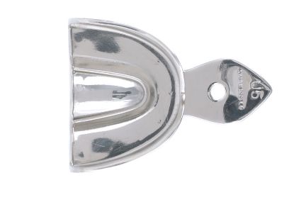 Impression Tray (Unodent) Plain Stainless Steel Upper No.5 x 1