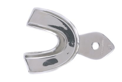 Impression Tray (Unodent) Plain Stainless Steel Lower No.4 x 1