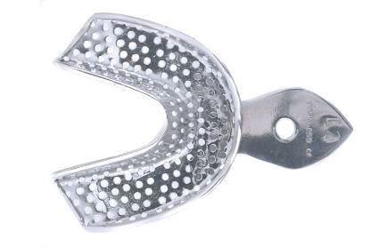 Impression Tray (Unodent) Perforated S/S Lower No.2 x 1