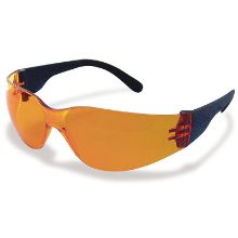 Spectacles Crackerjack Safety (Unodent) Orange Lens Anti-Fog / Anti-Scratch x 1