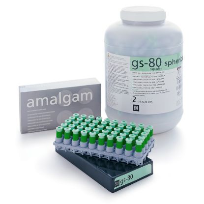 Amalgam Capsules (Sdi) Gs-80 Spherical 2 Spill Fast Set x 50