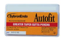 Gutta Percha Points (Kerr) Autofit Greater Taper .06/.12 Assorted x 50
