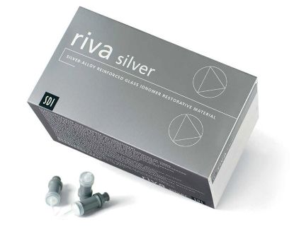 Glass Ionomer (Sdi) Riva Silver Capsules x 50