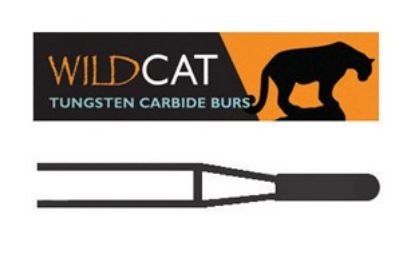 Bur Tungsten Carbide Wildcat (Unodent) Dome Fissure Cross Cut Fg 1557 010 x 5