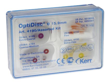 Optidisc Discs Assorted Kit (Kerr) 15.9mm x 80