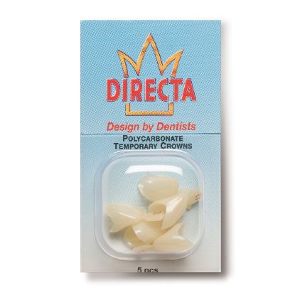 Crown Polycarbonate (Directa) Upper Central Incisors Right 12 x 5