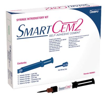 Smartcem 2 (Dentsply) Crown & Bridge Syringe Intro Pack