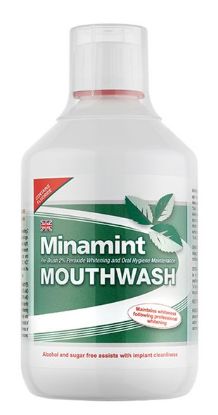 Miniamint Mouthwash (Panadent) Whitening Peroxide 2% 500ml