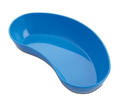 Kidney Dish Plastic Blue 15cm (Reusable) x 1