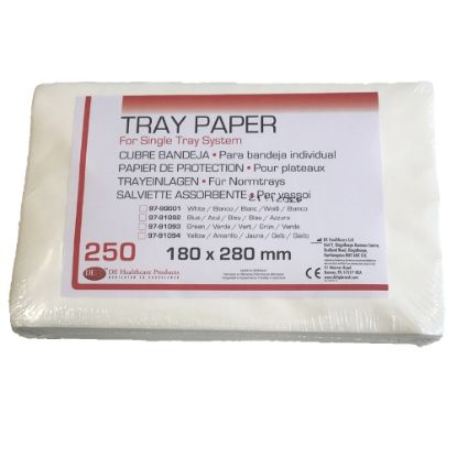 Tray Paper 28 x 18cm x 250 (Dehp)