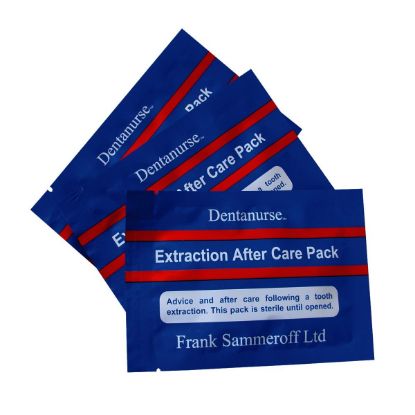 Extraction Aftercare Pack (Dentanurse) x 100