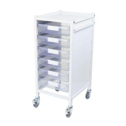 Trolley Storage (Aspiration Life) Attend 300 With 6 Shallow Trays