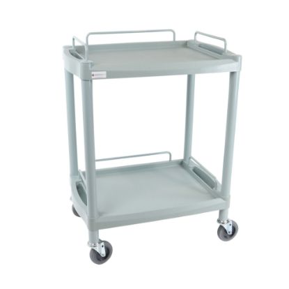 Trolley Clinical Dressing (Aspiration Life) Handy Medium Grey With 2 Shelves