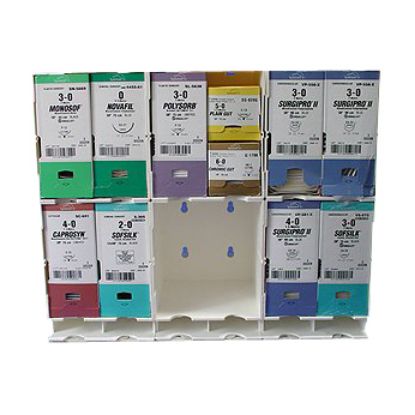 Suture Cabinet (Medtronic) Revolving Holds 24 Boxes