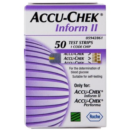 Test Strips Accu-Chek Inform 2 Test Strips x 50