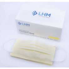 Face Mask Looped Type Iir Light Yellow Fluid Resistant Procedure Mask x 50