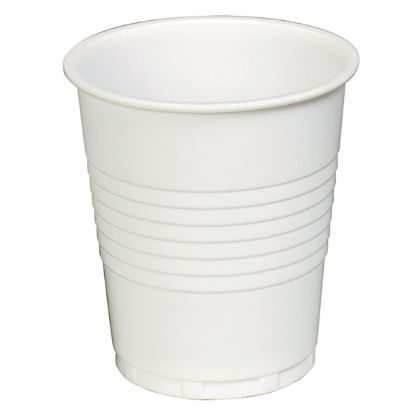 Cup Vending Plastic White Squat x 2000