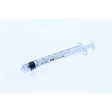 Syringe 3ml Luer Lock IV x 100