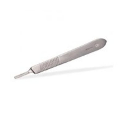 Scalpel Handle No 4 Stainless Steel Disposable x 1