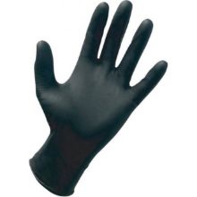 Glove Nitrile P/F Aurelia Bold Black Small x 100