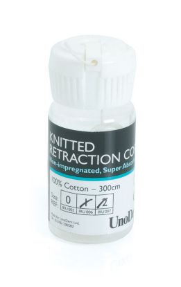 Unodent Gingival Retraction Knitted Cords 300cm - Various Sizes Available