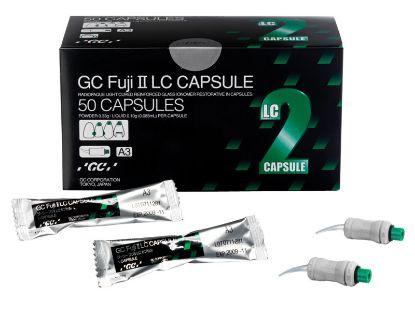 Fuji Ii Lc Improved Glass Ionomer Capsules x 50 (Gc)
