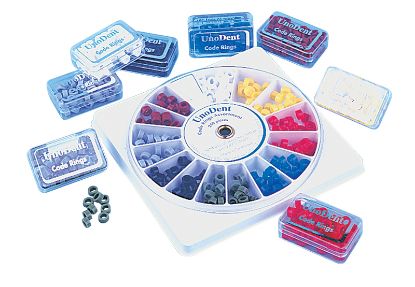 Unodent Code Rings x 50 - Various Options Available