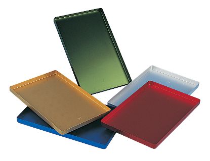 Instrument Trays - Aluminium  (Unodent) Autoclavable 284 x 185mm (Various Colours Available)