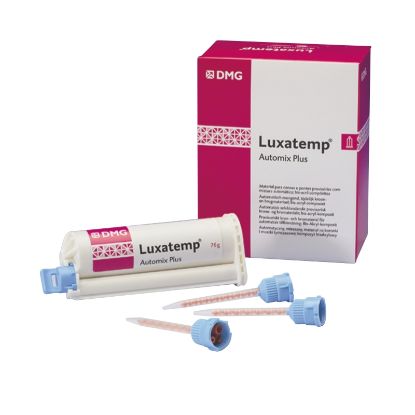 Luxatemp Automix Plus (Dmg) Temp Crown & Bridge Materials 76g (Various Shades Available)