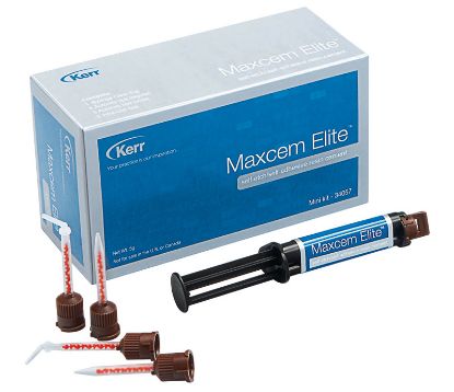 Maxcem Elite (Kerr) Cement Resin - Various Shades & Kits Available