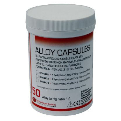 Amalgam Capsules Non Gamma 2 x 50 (Dehp) 