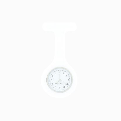 Watch Fob Silicone Autoclavable Analogue White