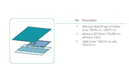 Picture of Drape Head Turban Barrier x 6