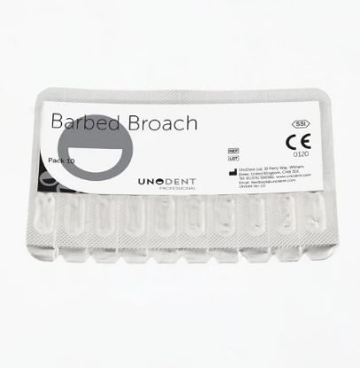 Unodent Barbed Broach No.1 25mm x 10