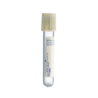 Vacutainer Tube EDTA Grey Top 2ml x 100