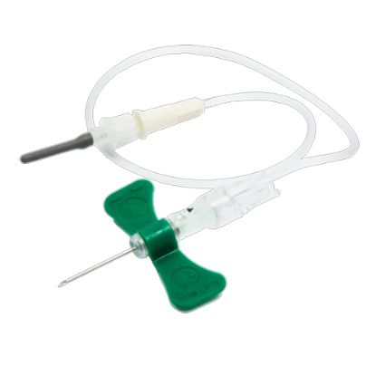 Vacutainer Push Button Blood Collection Set 21g Luer Adaptor x 50