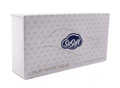 Facial Tissues 'So-Soft' - 2 Ply - Various Options Available