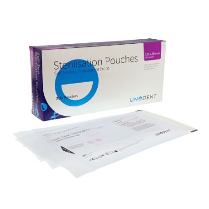Unodent Autoclave Pouches - Self-Seal - Various Options Available