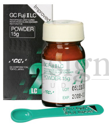 Fuji Ii 2 Lc Glass Ionomer Powder 15g (Gc) Euro) Various Shades Available