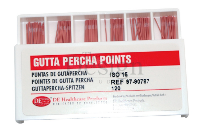Gutta Percha Points x 120 (Dehp) Various Sizes Available