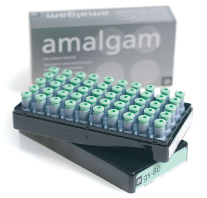 Sdi Gs-80 Admix - Regular Set Amalgam Capsules x 50 (Various Spills Available)